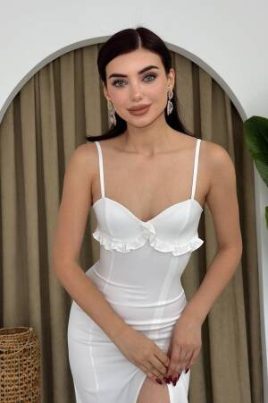 Papalia Back Detail Dress - Etika - Globality Store - Women Clothes Wholesale Turkey