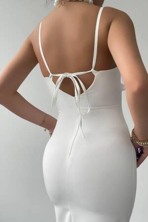 Papalia Back Detail Dress - Etika - Globality Store - Women Clothes Wholesale Turkey