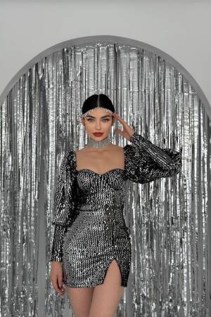 Nico Sequin Dress - Etika - Globality Store - Women Clothes Wholesale Turkey