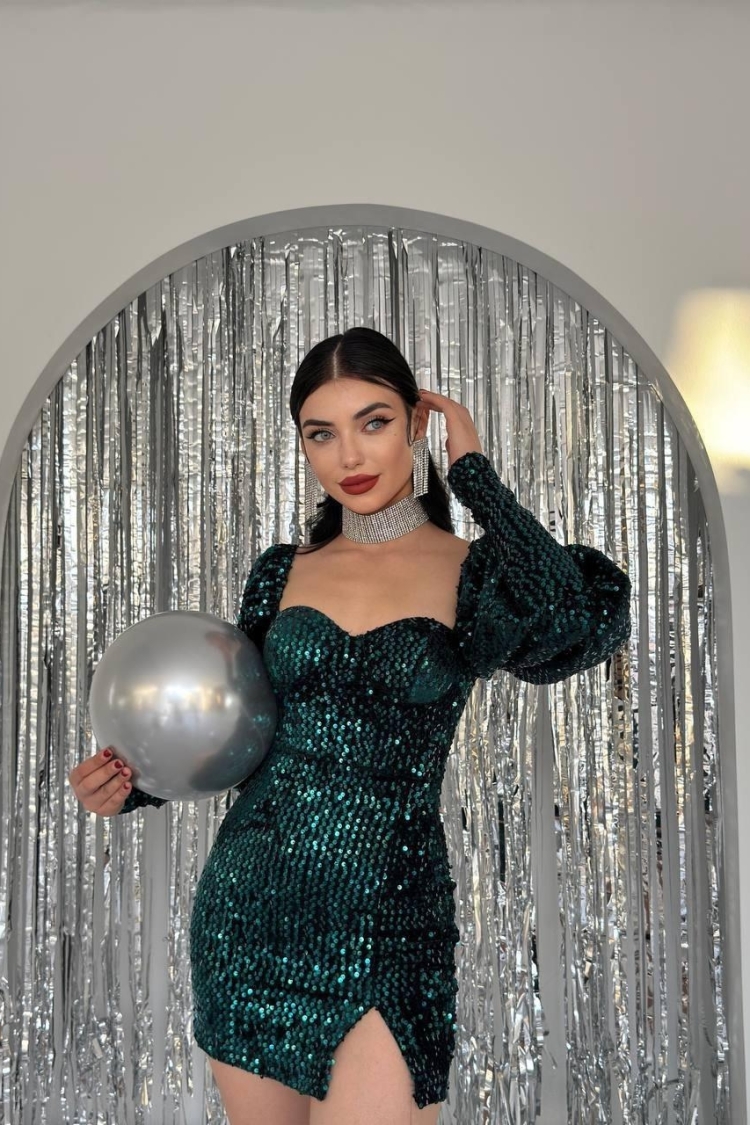 Nico Sequin Dress