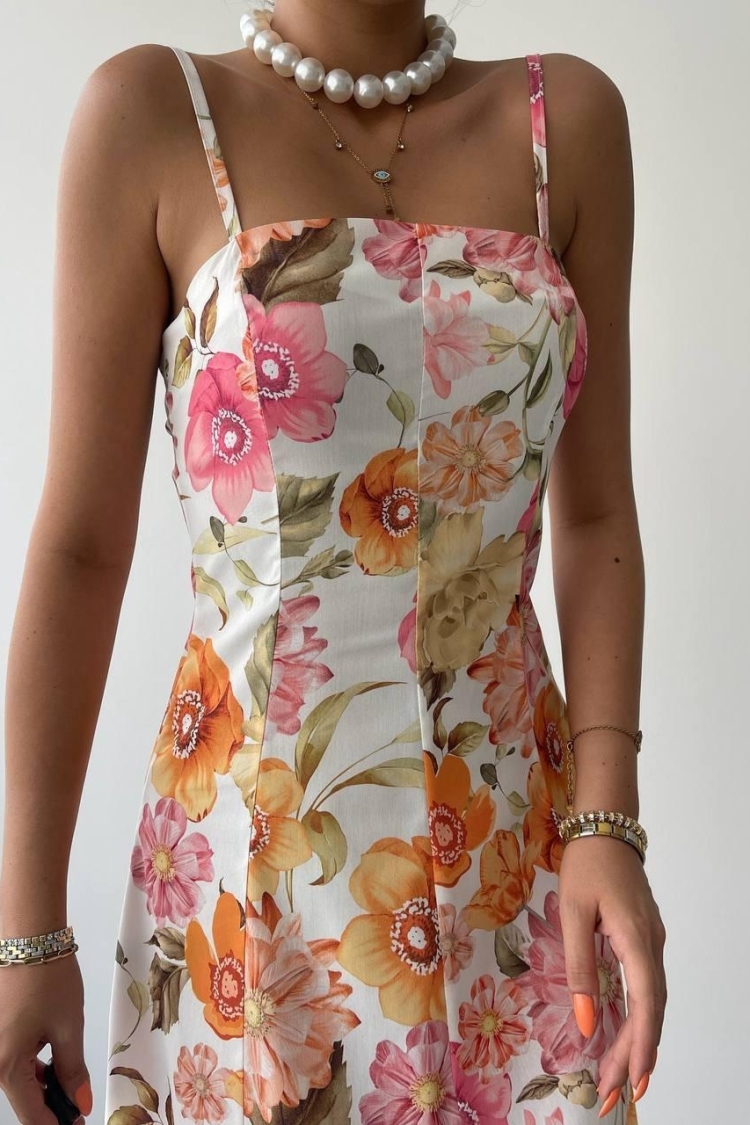Tutin Midi Length Dress