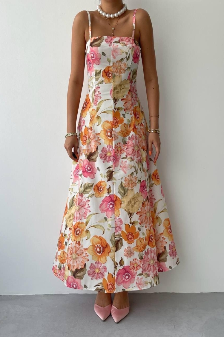 Tutin Midi Length Dress