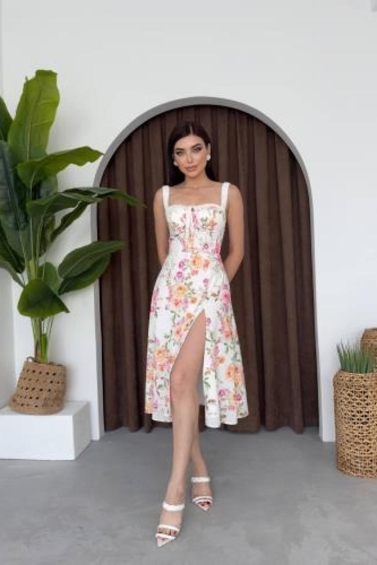 Angelic Slit Detailed Dress