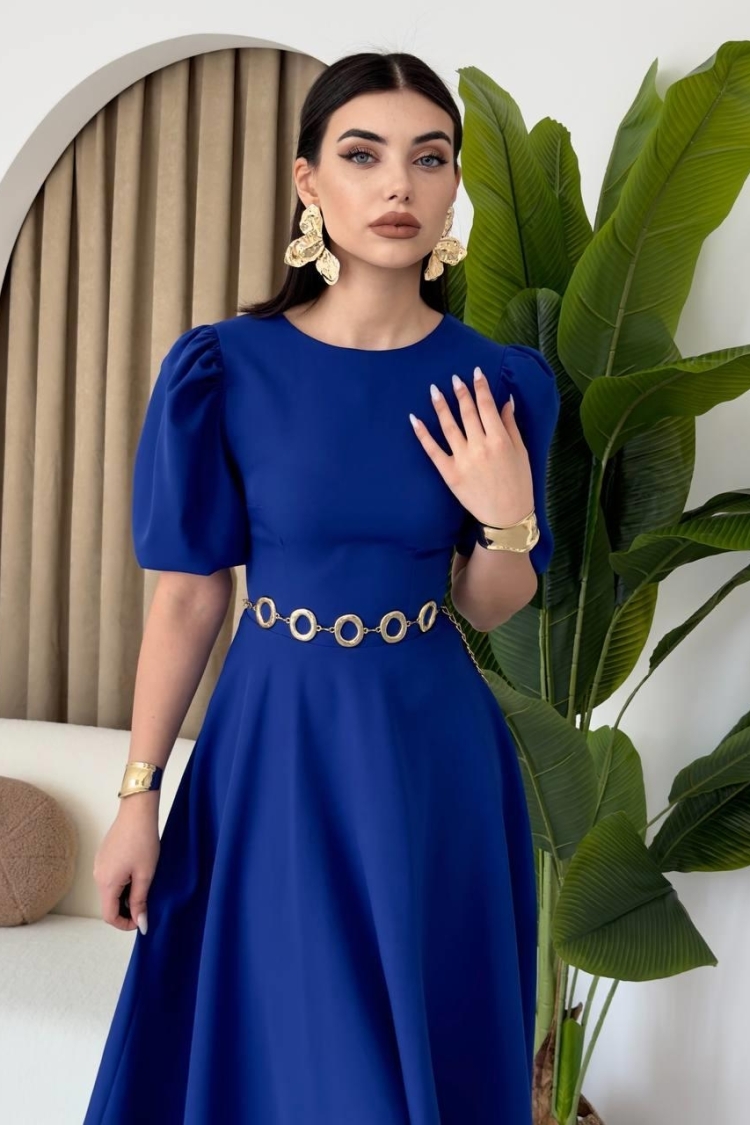 Catania Balloon Sleeve Dress