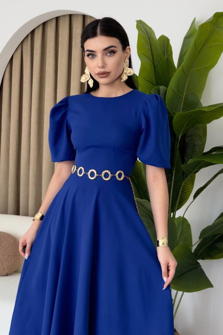 Catania Balloon Sleeve Dress