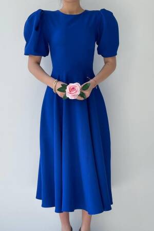 Catania Balloon Sleeve Dress - Etika - Globality Store - Women Clothes Wholesale Turkey