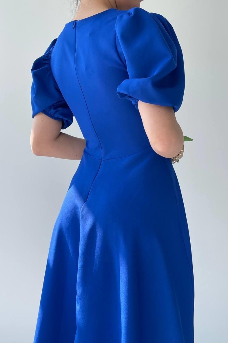 Catania Balloon Sleeve Dress