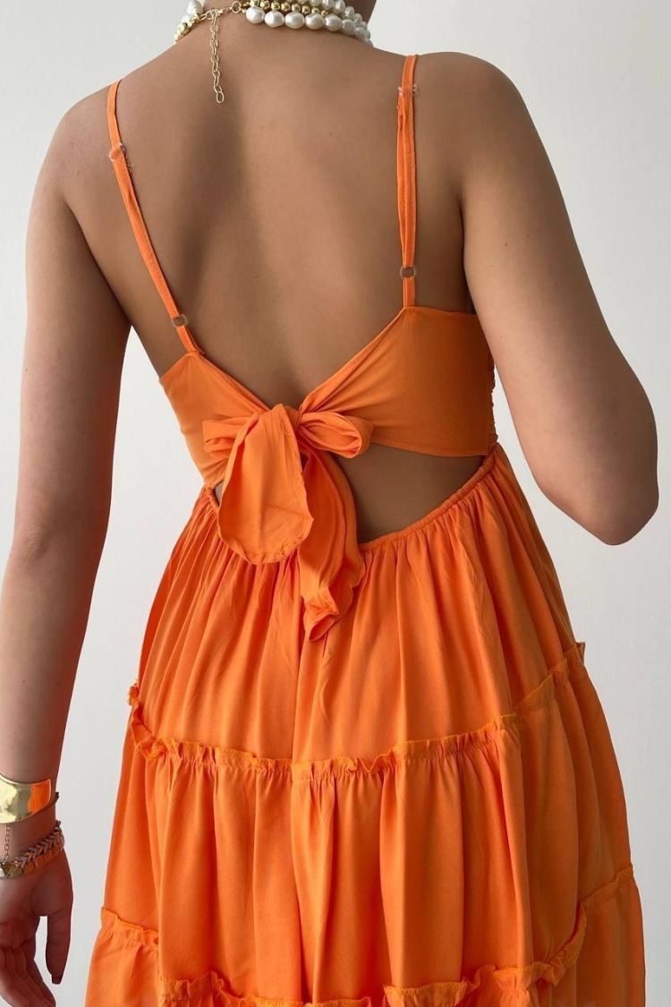 Nivel Pleated Dress - Etika - Globality Store - Women Clothes Wholesale Turkey