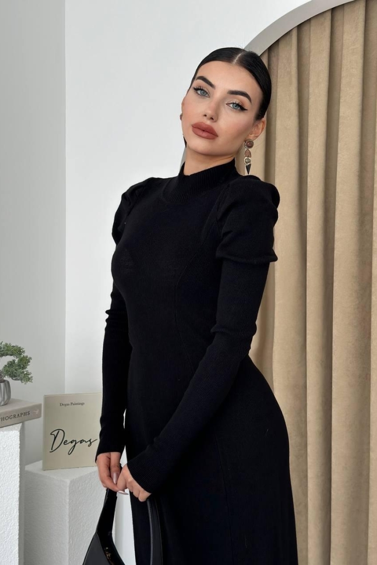 Knitted Dress - Etika - Globality Store - Women Clothes Wholesale Turkey