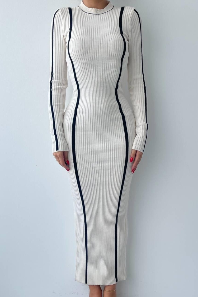 Knitted Dress - Etika - Globality Store - Women Clothes Wholesale Turkey