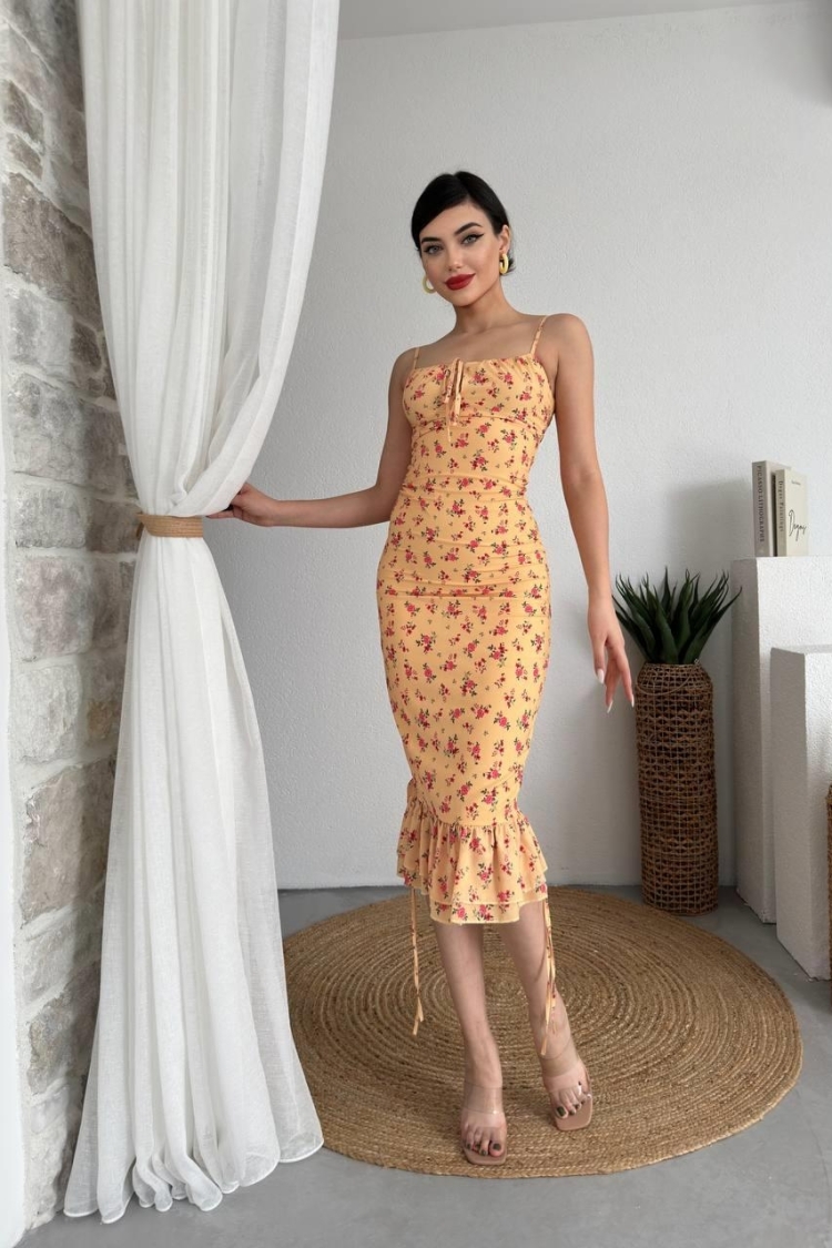 Rope Strap Dress - Multicolored