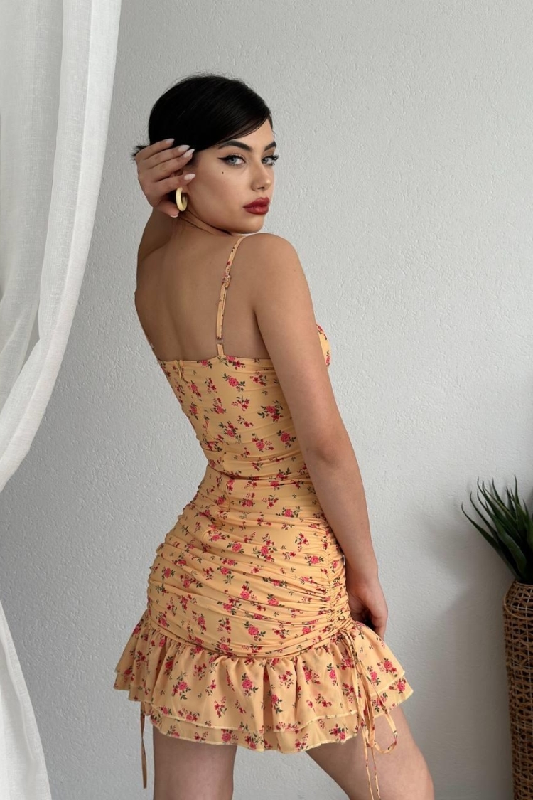 Rope Strap Dress - Multicolored