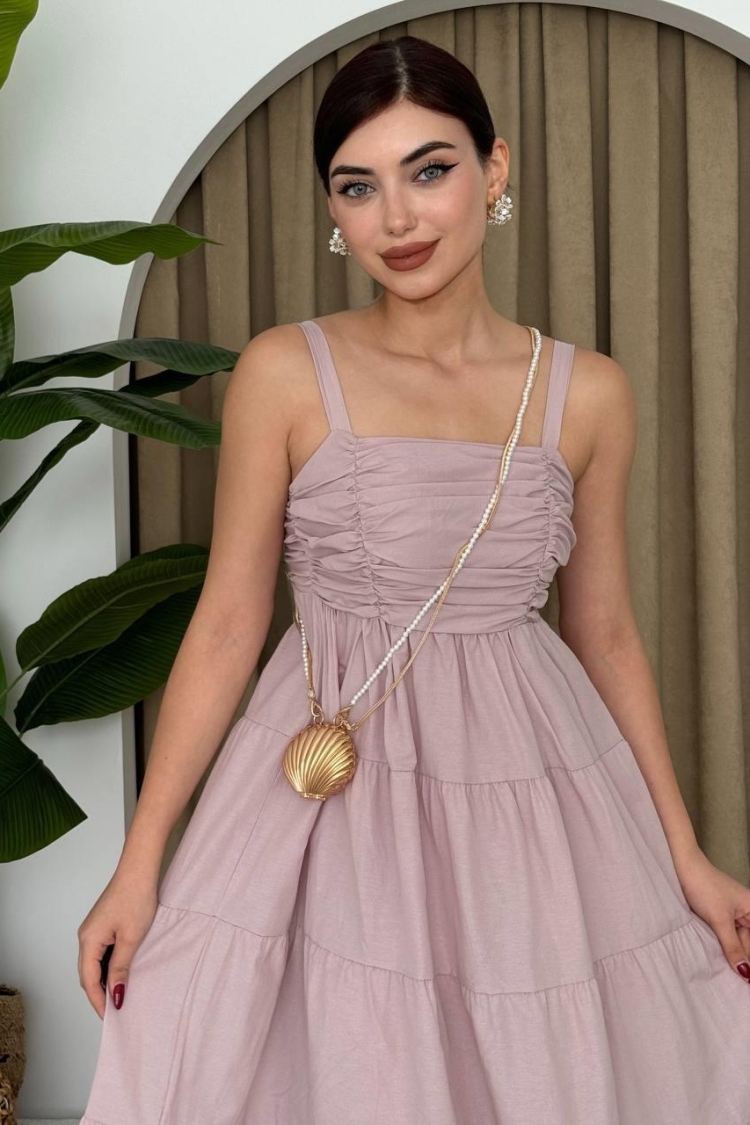 Harpster Pleated Dress