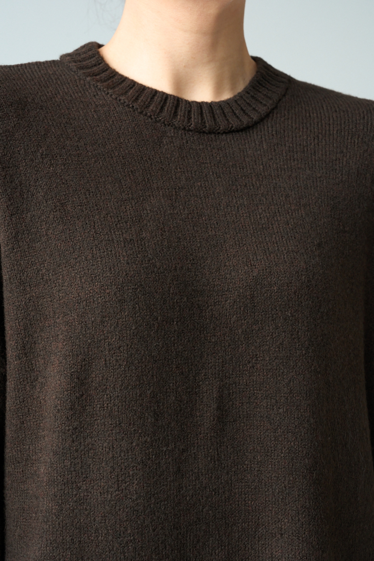Knitted Dress - Dark