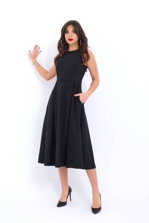 Dress - Black - Fame - Globality Store - Women Clothes Wholesale Turkey