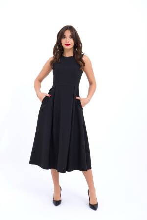 Dress - Black - Fame - Globality Store - Women Clothes Wholesale Turkey