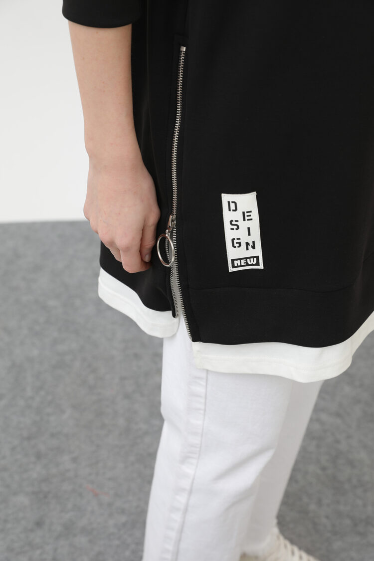 Women's Front Label Detail Tunic