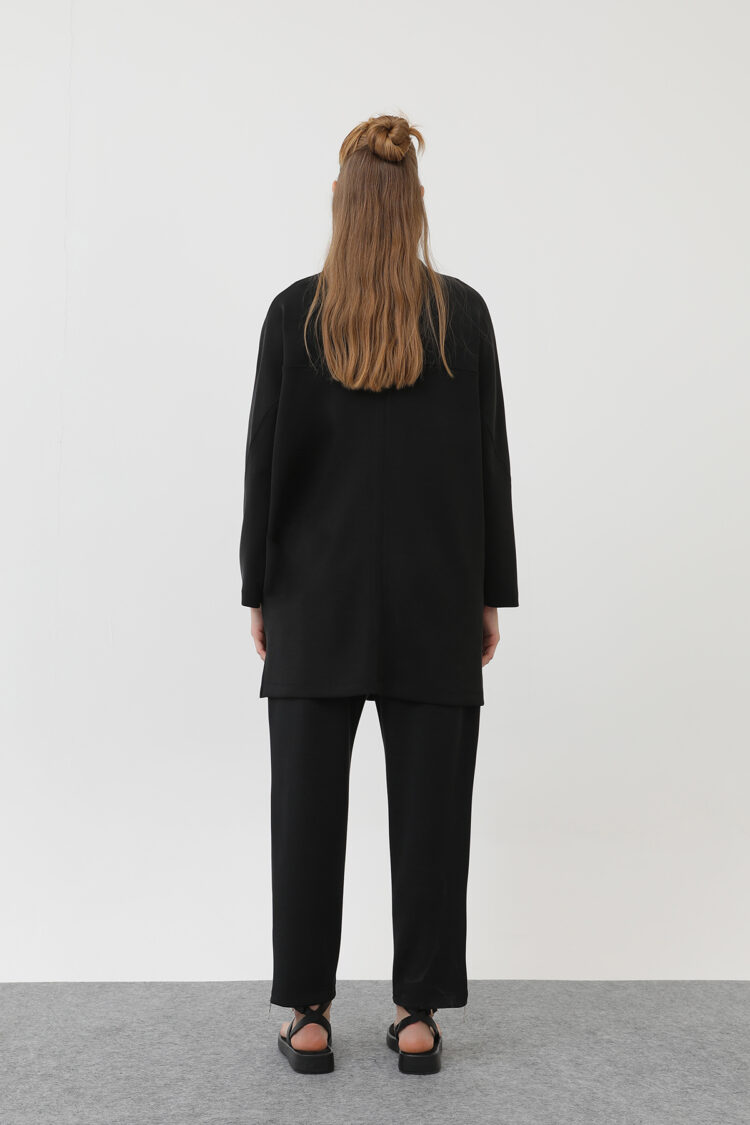 Women's Front Zipper Detail Tunic
