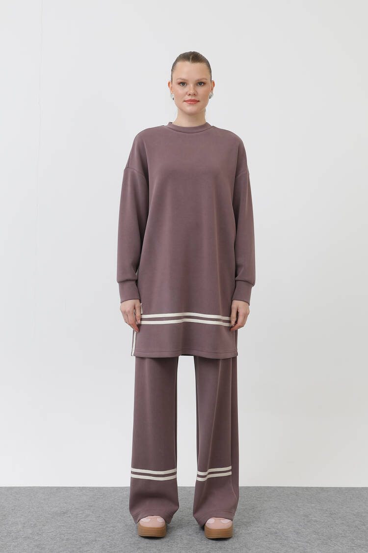 Grosgrain Detailed Set - Puane - Globality Store - Women Clothes Wholesale Turkey