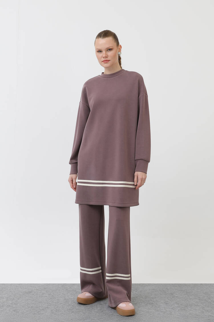 Grosgrain Detailed Set - Puane - Globality Store - Women Clothes Wholesale Turkey