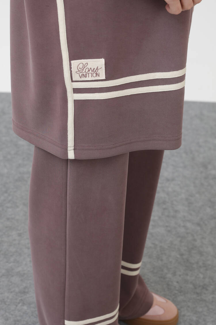 Grosgrain Detailed Set - Puane - Globality Store - Women Clothes Wholesale Turkey