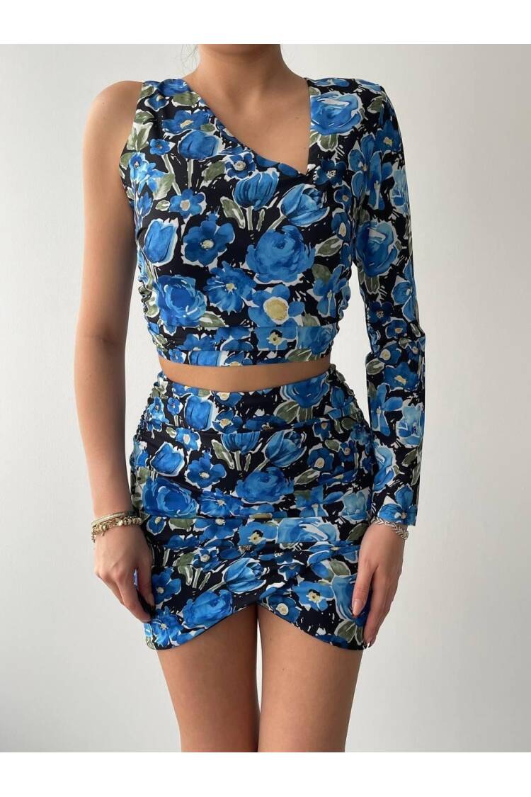 One-sleeved Suit - Multicolored