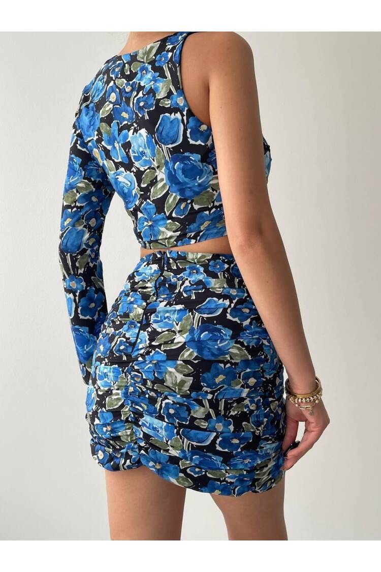 One-sleeved Suit - Multicolored