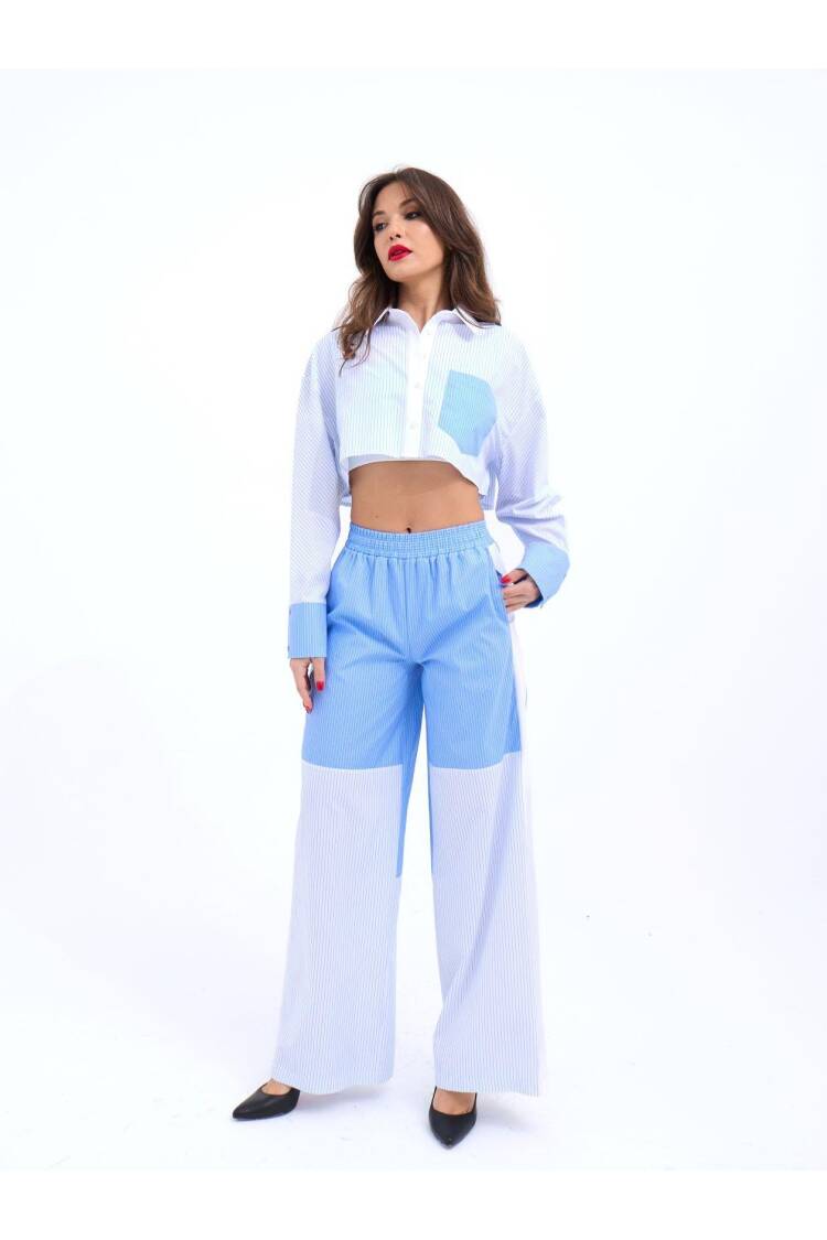 Miami Striped Suit - Multicolored
