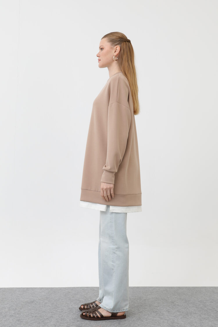 Tunic With Front Label Detail