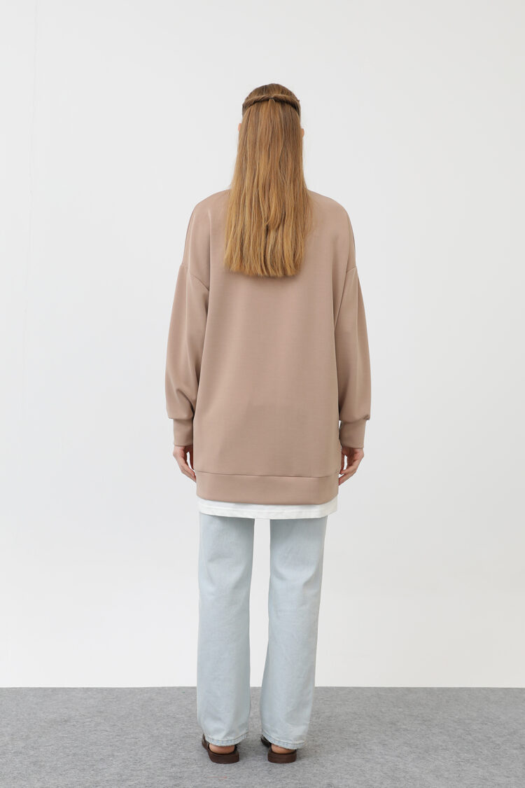 Tunic With Front Label Detail