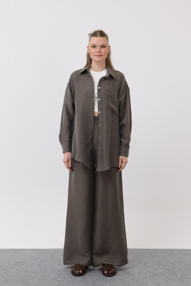 Two Piece Linen Suit
