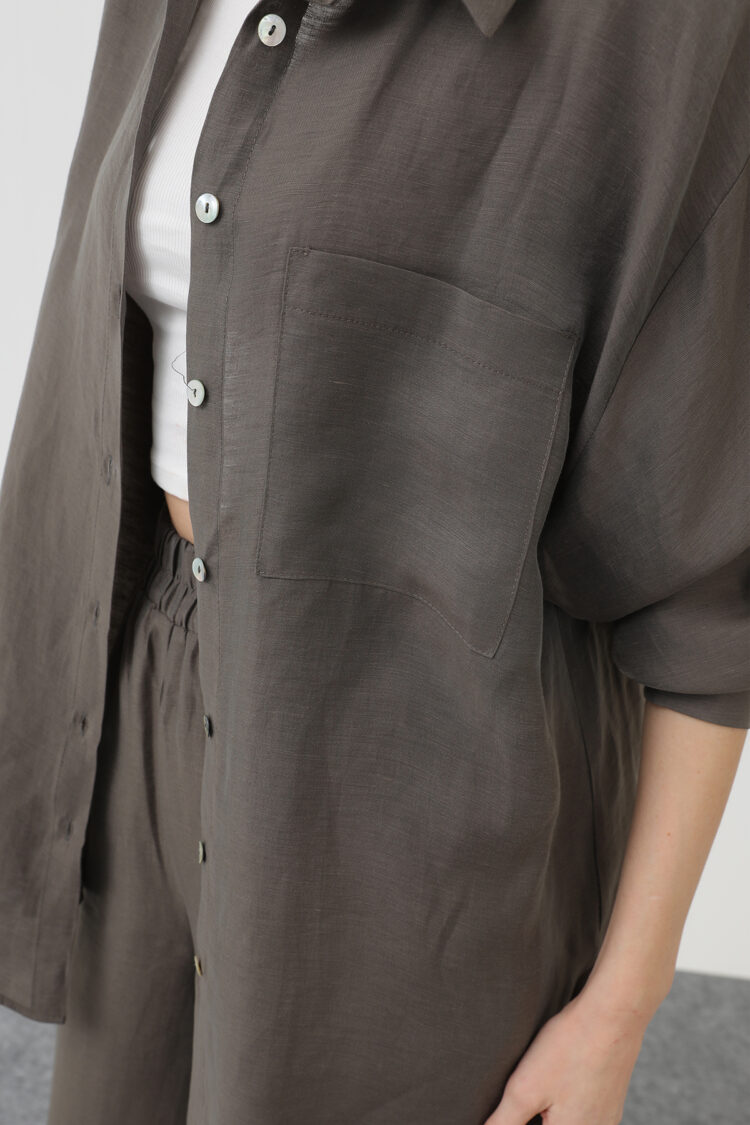 Two Piece Linen Suit