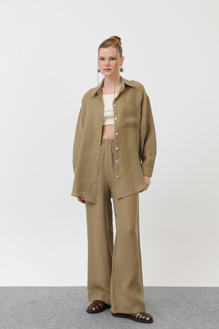 Women's Double Linen Suit