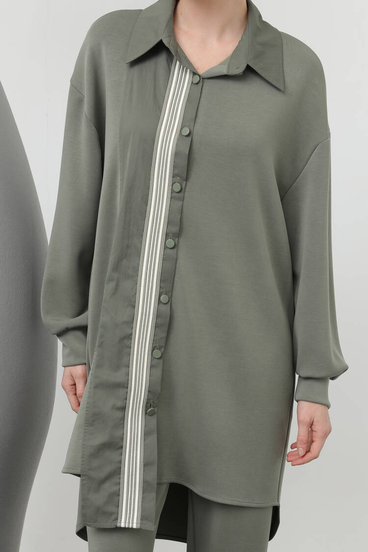 Women's Garnished Ribbon Detail Suit