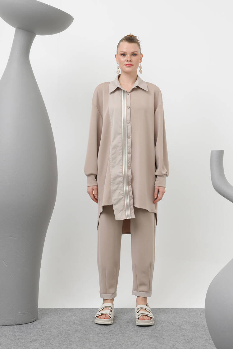 Women's Garnished Ribbon Detail Suit