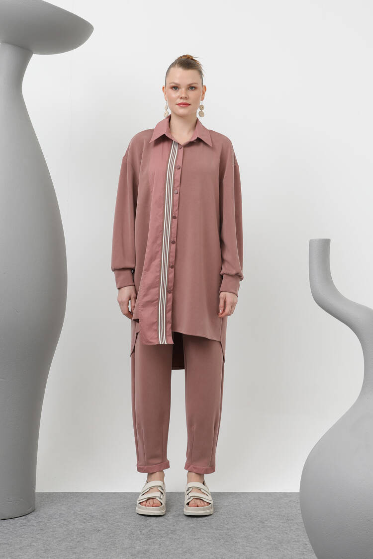 Women's Garnished Ribbon Detailed Suit