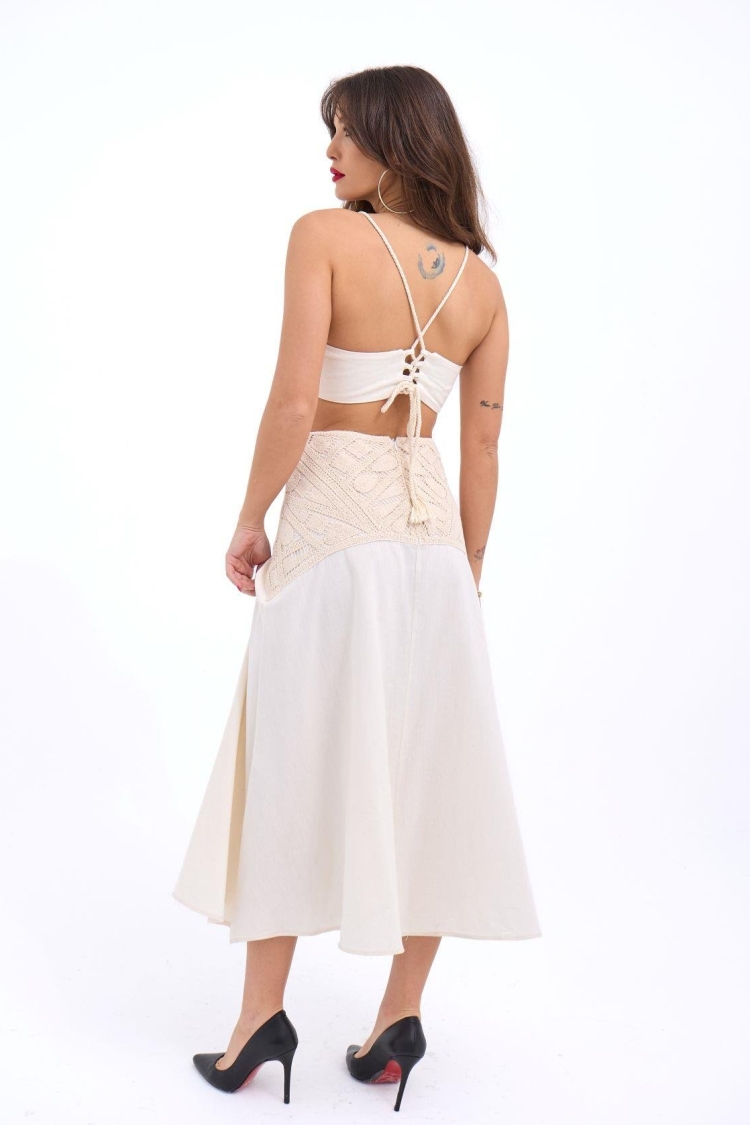 Dress - Beige