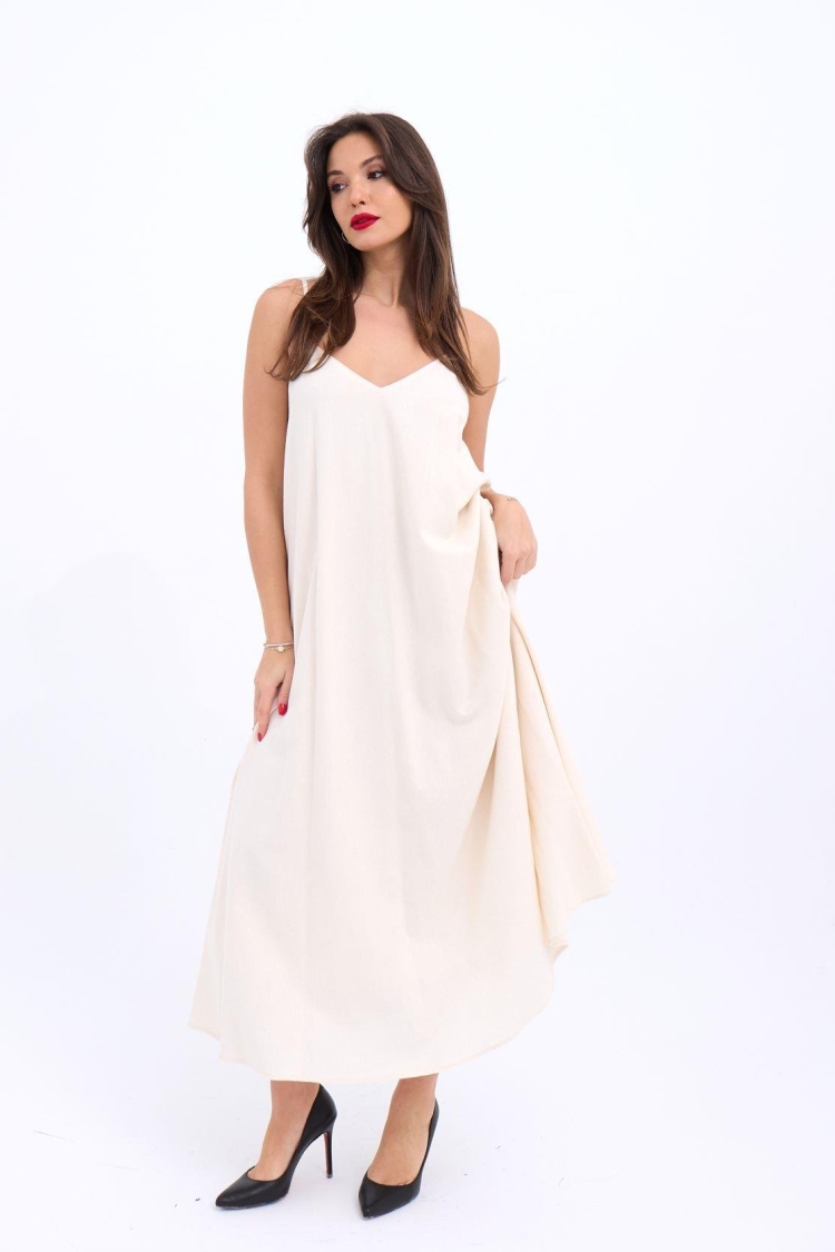 Dress - Beige