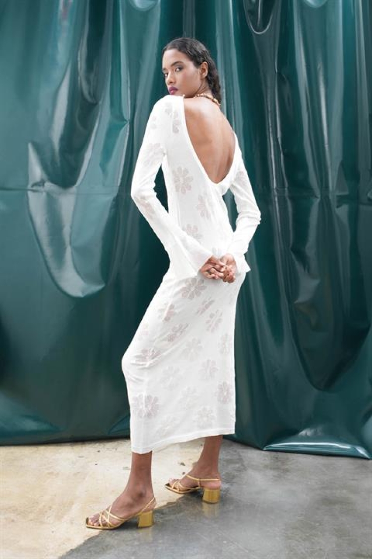 Backless Knit Dress