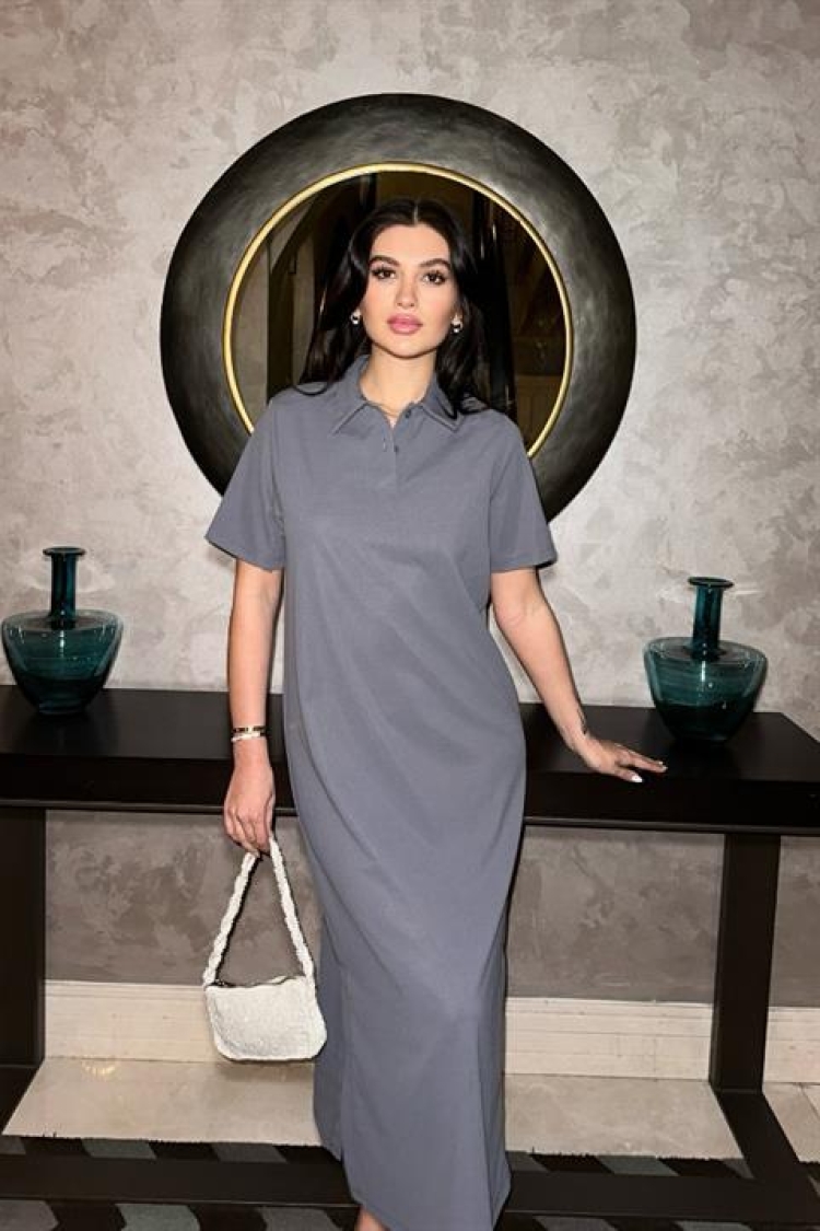Polo Neck Dress