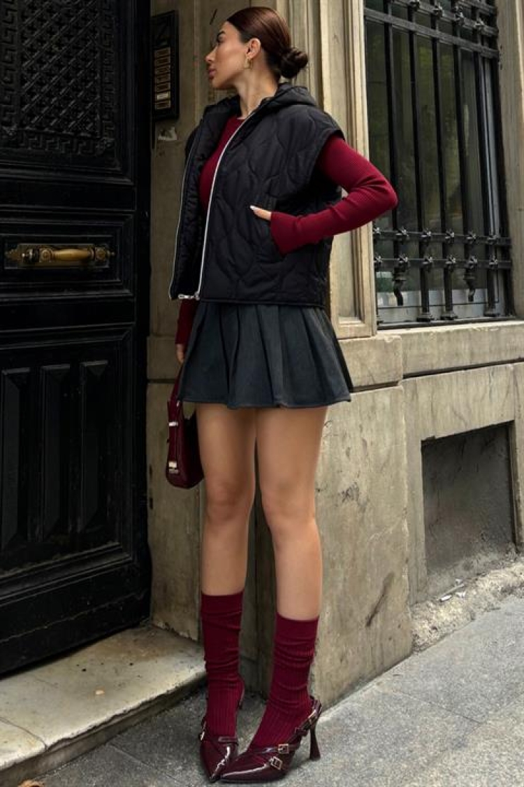 Casual Puffer Vest - Sobe Istanbul - Globality Store - Women Clothes Wholesale Turkey