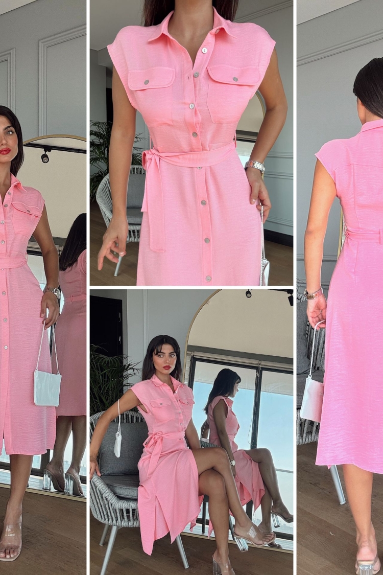 Sleeveless Midi Dress