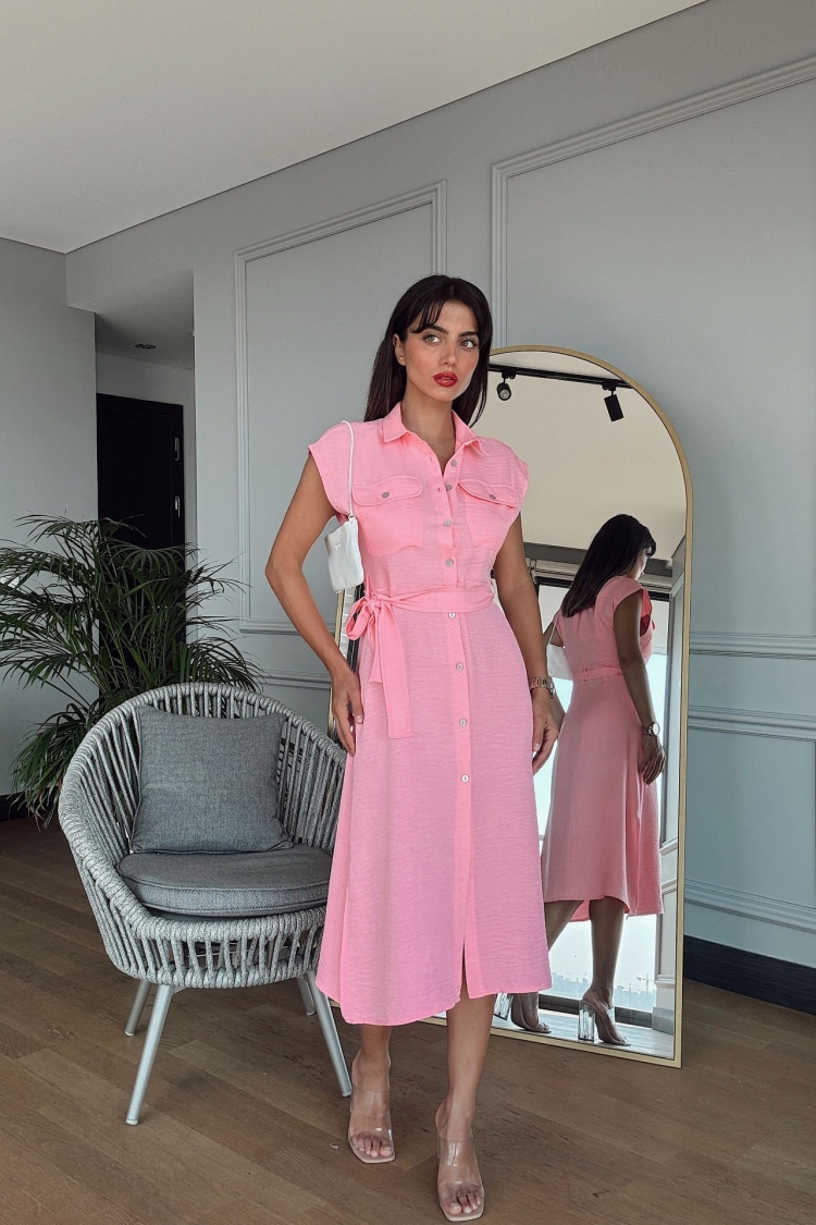 Sleeveless Midi Dress