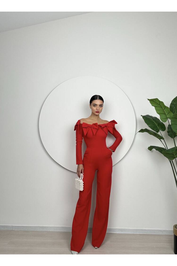 Bow Detail Jumpsuit