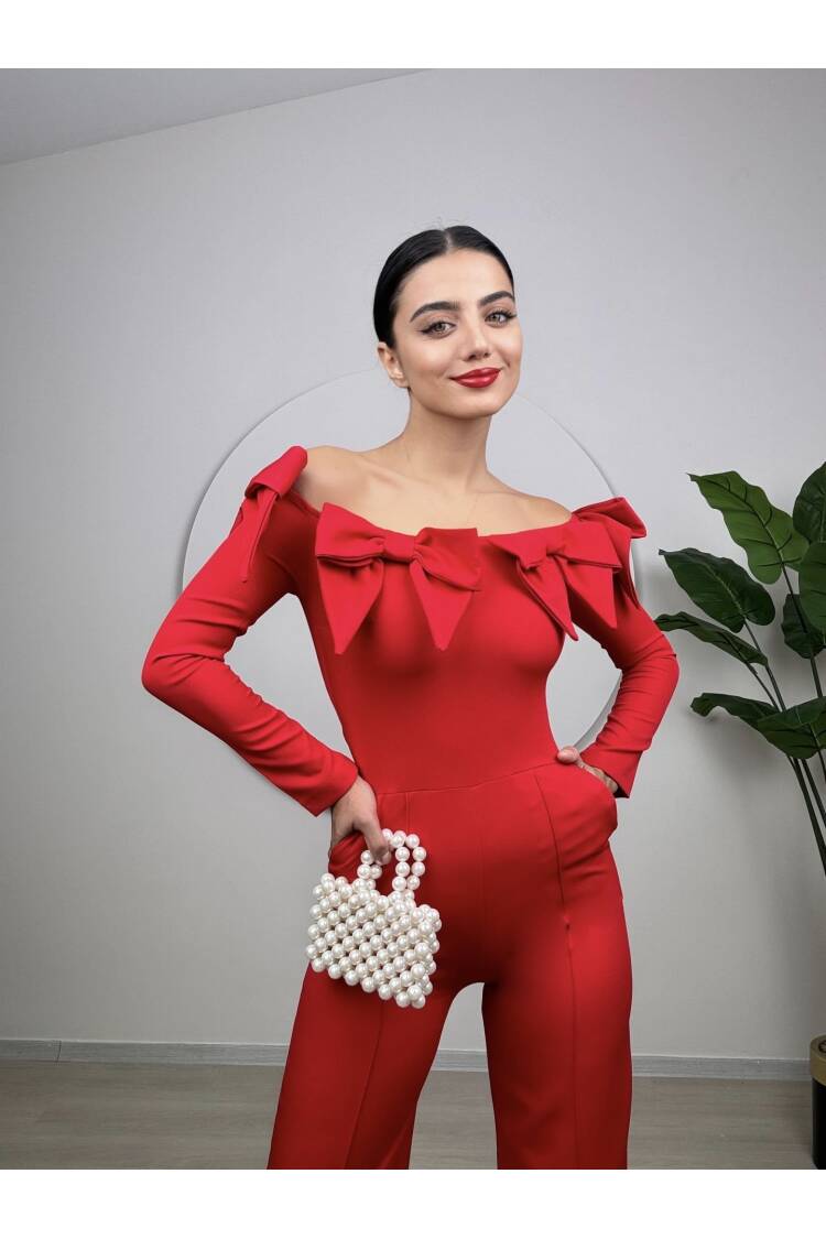 Bow Detail Jumpsuit