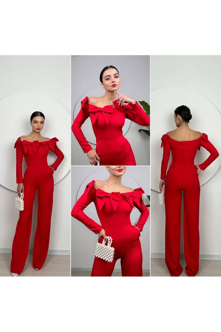 Bow Detail Jumpsuit