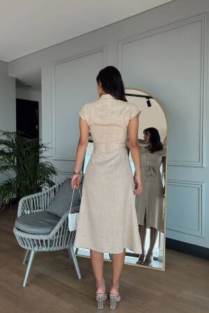 Sleeveless Midi Dress - Miss Janell - Globality Store - Women Clothes Wholesale Turkey