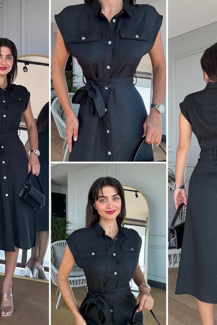 Sleeveless Midi Dress