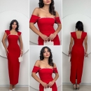 Gögüs Handmade Detail Dress - Brand: Miss Janell - Women's Clothing Wholesale - Globality Store