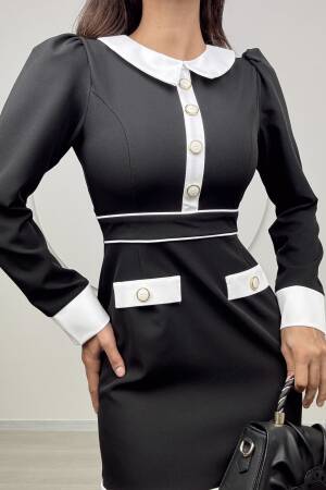 Short Tight Dress With Garter - Miss Janell - Globality Store - Women Clothes Wholesale Turkey